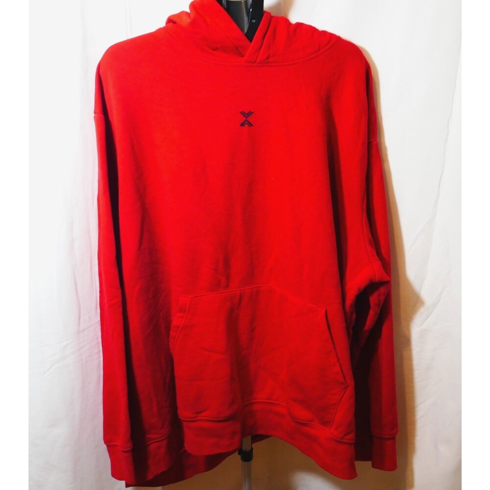 Xersion Studio Quick Dri Mens 4XL Red SweatShirt Hoodie Pocket